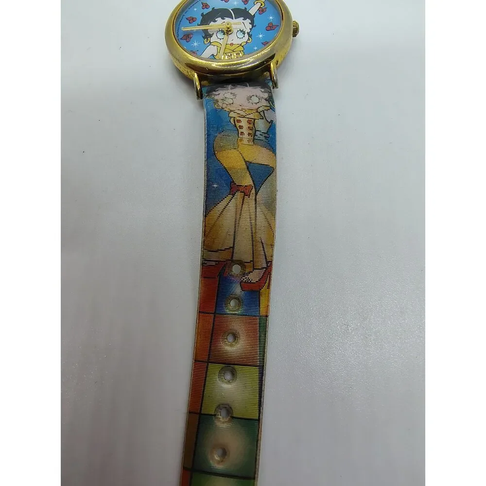 Betty Boop Ding Bats 1997 Women's Rare Vintage Watch